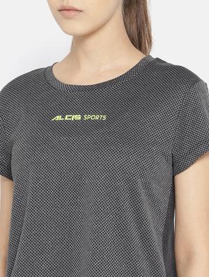 grey solid straight tee - 17633061 - Standard Image - 5