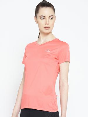 v neck solid tee - 17633068 - Standard Image - 2