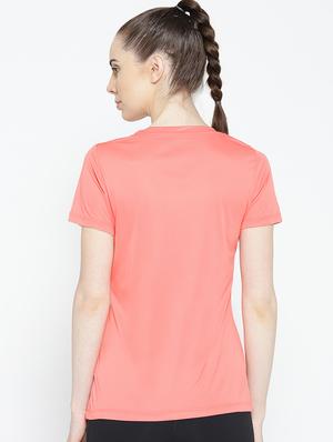v neck solid tee - 17633068 - Standard Image - 3