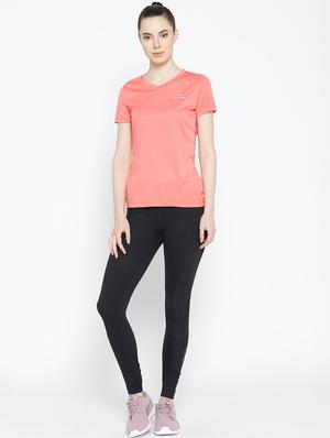 v neck solid tee - 17633068 - Standard Image - 4