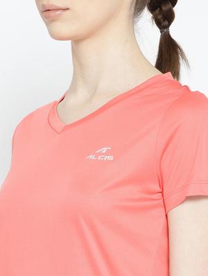 v neck solid tee - 17633068 - Standard Image - 5