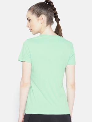 v neck solid tee - 17633070 - Standard Image - 3
