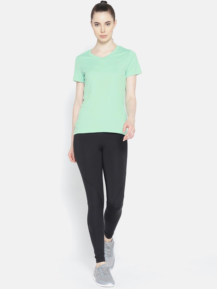 v neck solid tee - 17633070 - Zoom Image - 4