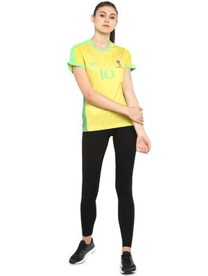 round neck color block tee - 17633074 - Standard Image - 4