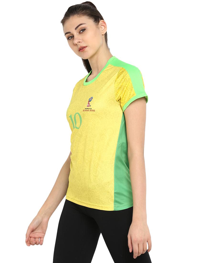 round neck color block tee - 17633074 - Zoom Image - 2