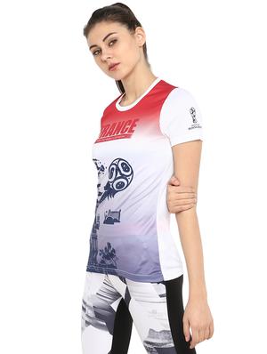 round neck printed tee - 17633078 - Standard Image - 2