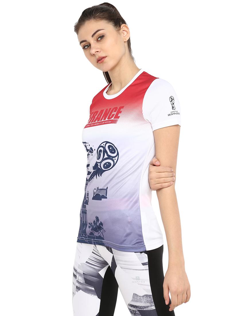 round neck printed tee - 17633078 - Zoom Image - 2