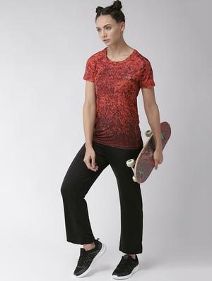 mid rise solid track pants - 17633085 - Standard Image - 4