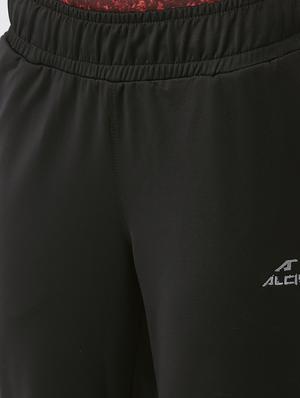 mid rise solid track pants - 17633085 - Standard Image - 5