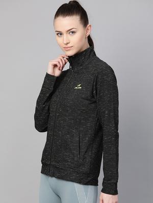mock neck zipper jacket - 17633089 - Standard Image - 2