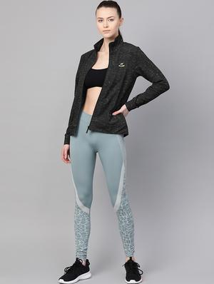 mock neck zipper jacket - 17633089 - Standard Image - 4