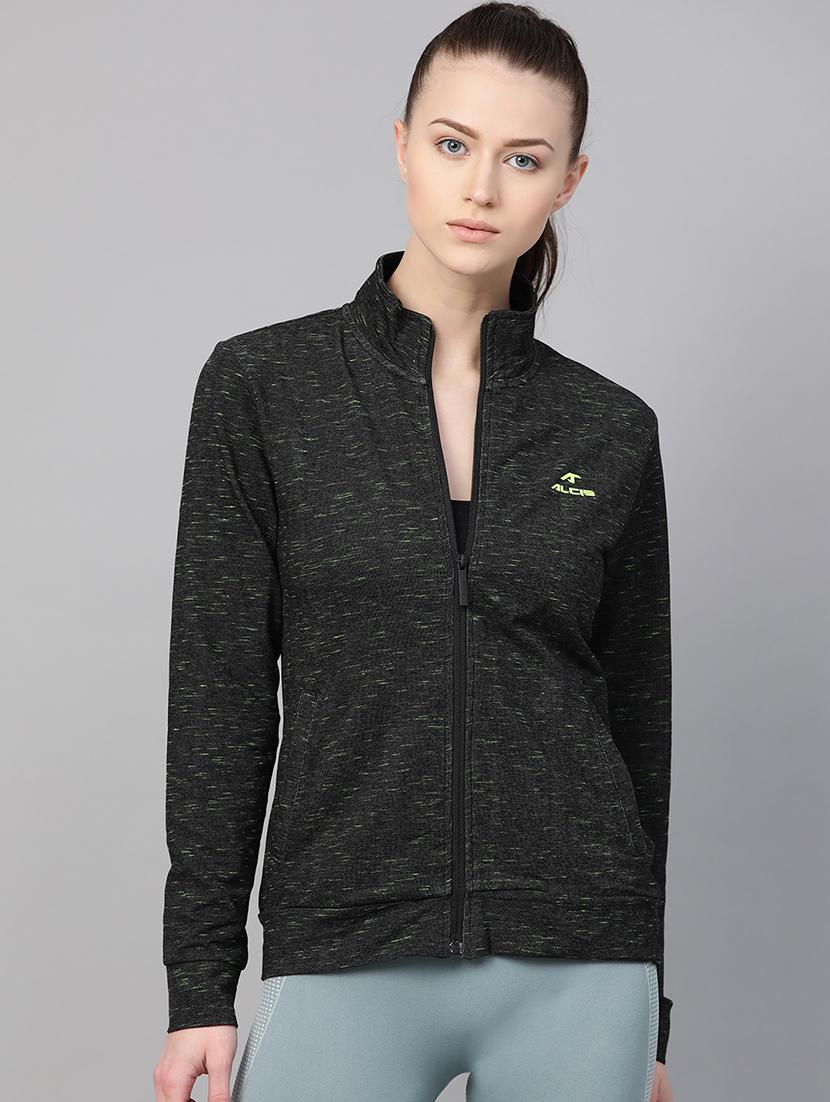 mock neck zipper jacket - 17633089 - Zoom Image - 1