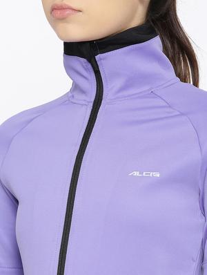 zip up solid jacket - 17633092 - Standard Image - 4