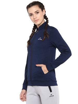 stand collar solid jacket - 17633095 - Standard Image - 2