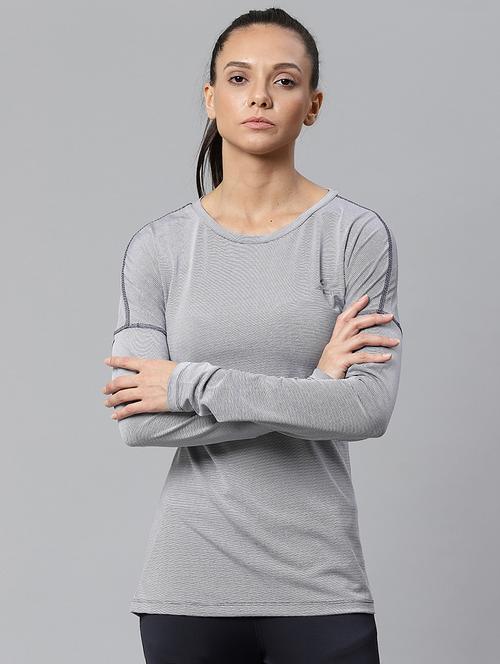 drop shoulder striped tee - 17633105 - Standard Image - 1