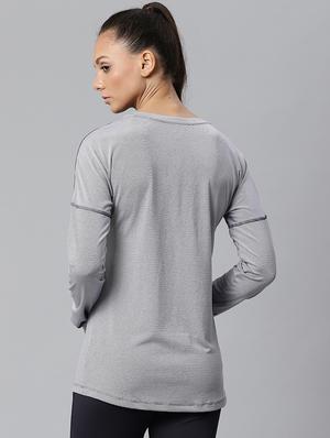 drop shoulder striped tee - 17633105 - Standard Image - 3