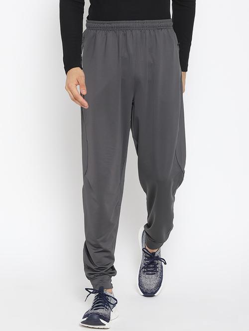 grey solid jogger - 17633111 - Very Small Image - 1