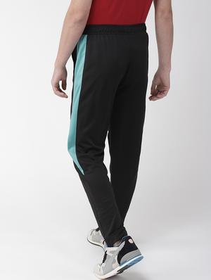 black side striped full length track pant - 17633119 - Standard Image - 3