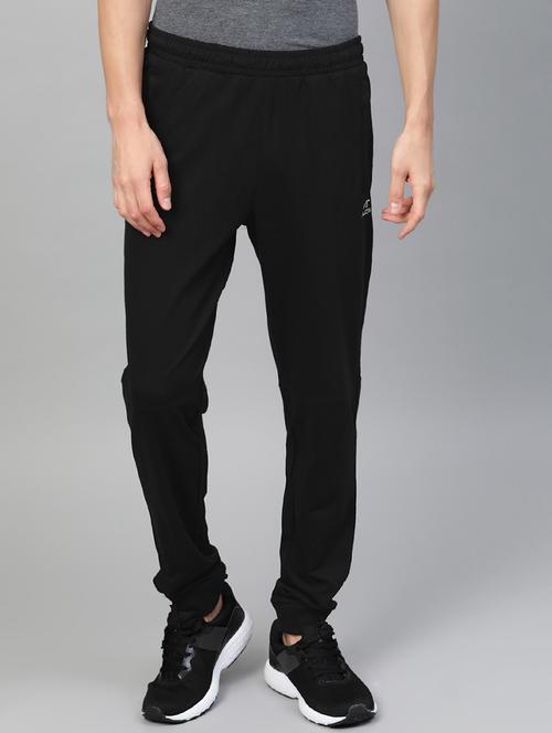 black solid jogger - 17633120 - Standard Image - 1