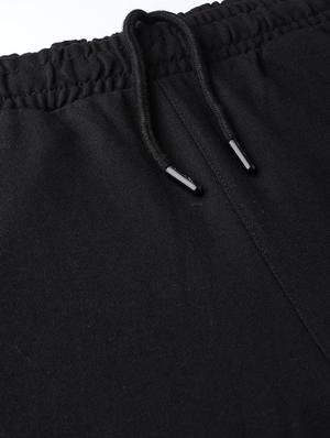 black solid jogger - 17633120 - Standard Image - 5