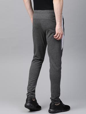 grey side striped full length track pant - 17633129 - Standard Image - 3