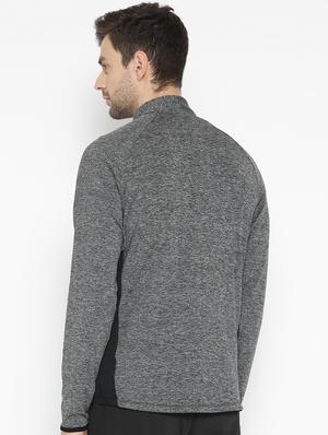 black printed casual jacket - 17633130 - Standard Image - 3