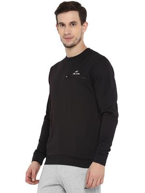 black printed sweatshirt - 17633133 - Standard Image - 2