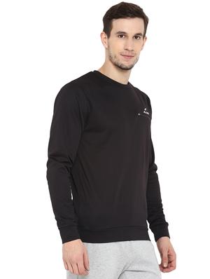 black printed sweatshirt - 17633133 - Standard Image - 3