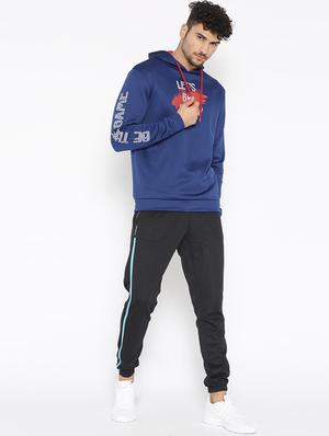 blue printed sweatshirt - 17633135 - Standard Image - 4