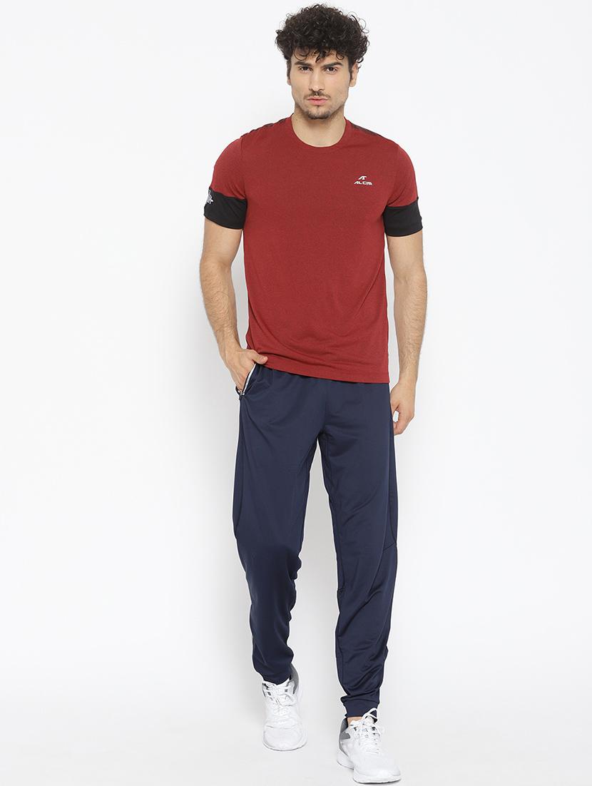 red color block t-shirt - 17633195 - Zoom Image - 4