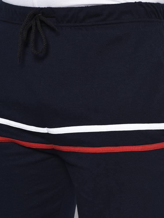 navy blue striped shorts - 17633213 - Zoom Image - 5
