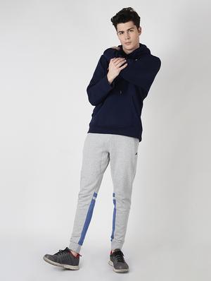 navy blue printed sweatshirt - 17633223 - Standard Image - 4