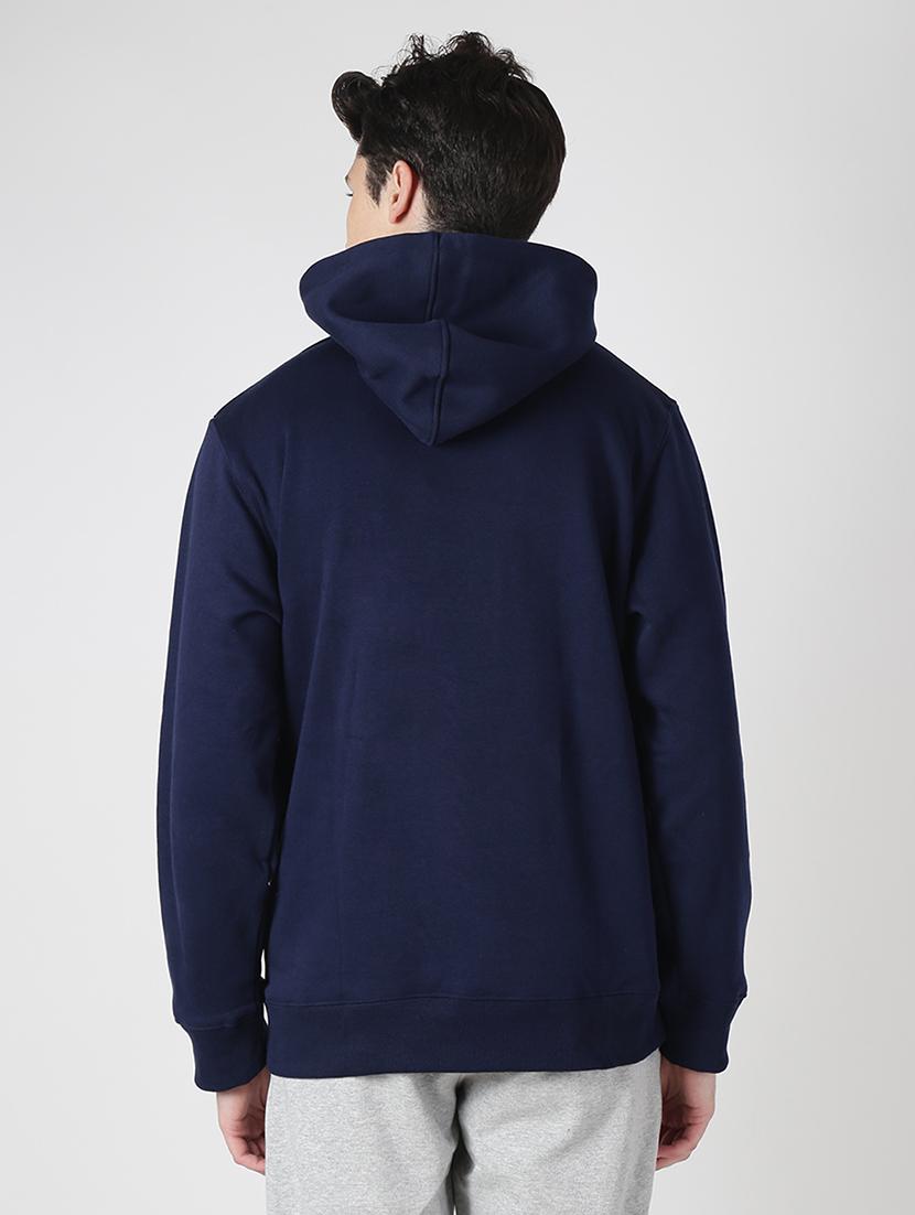 navy blue printed sweatshirt - 17633223 - Zoom Image - 3