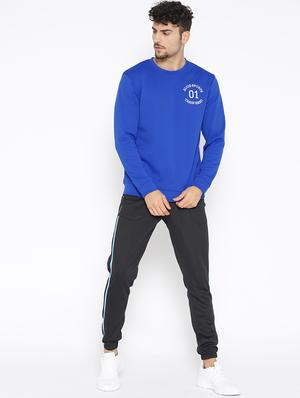 blue printed sweatshirt - 17633224 - Standard Image - 4