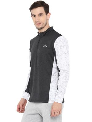 black color block sweatshirt - 17633225 - Standard Image - 3