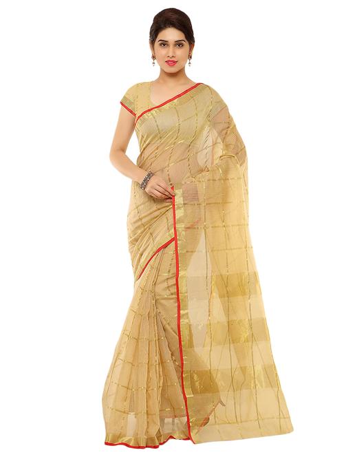 checkered kota doria saree with blouse - 17633230 - Standard Image - 1