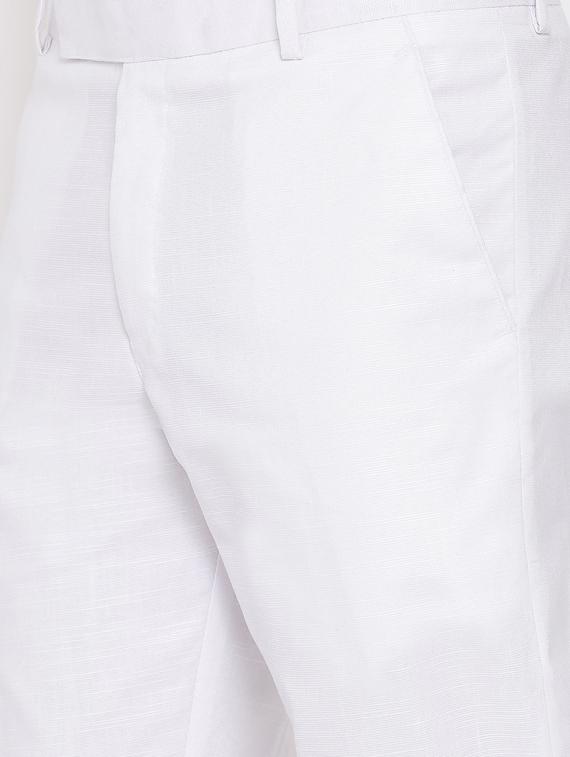 green solid silk blend single breasted suit - 17633309 - Zoom Image - 6