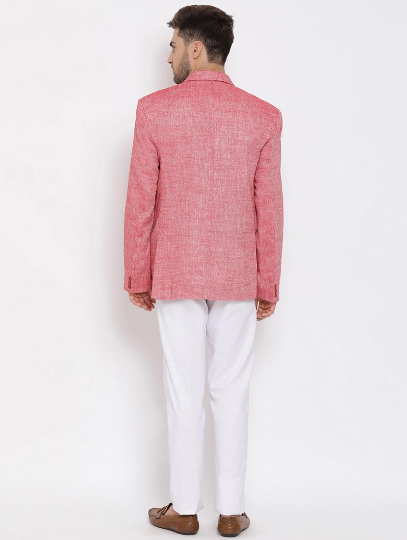 red solid 3 piece suit - 17633372 - Zoom Image - 4