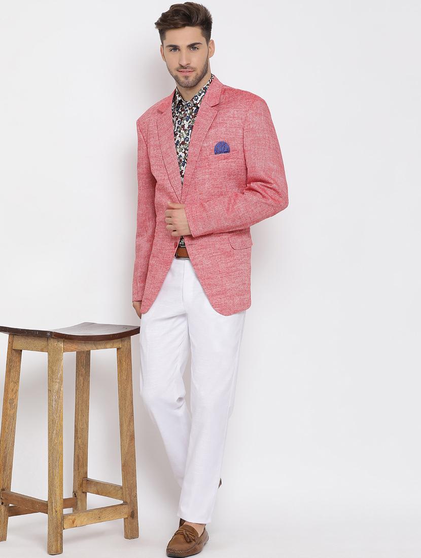 red solid 3 piece suit - 17633372 - Zoom Image - 5