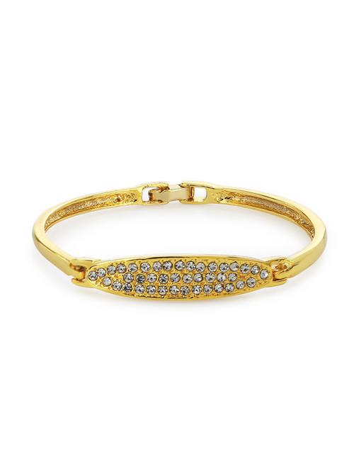 gold metal bangle bracelet - 17633464 - Standard Image - 1