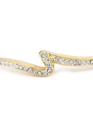 gold metal bangle bracelet - 17633473 - Standard Image - 3