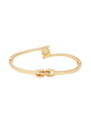gold metal bangle bracelet - 17633512 - Standard Image - 3