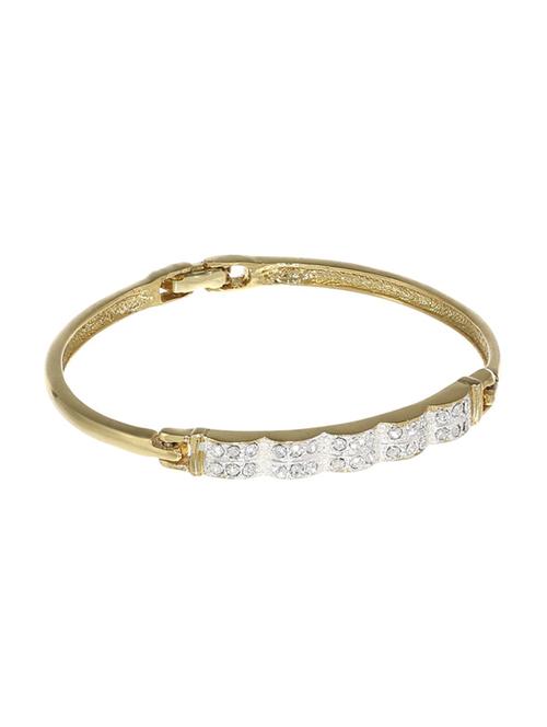 gold metal bangle bracelet - 17633518 - Standard Image - 1