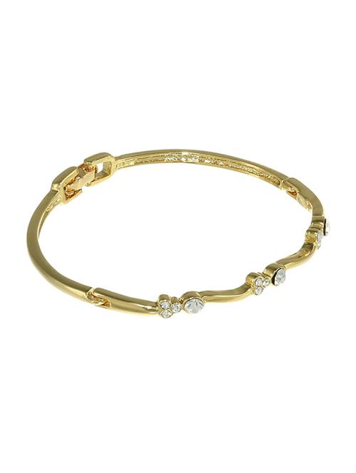 gold metal bangle bracelet - 17633543 - Standard Image - 1