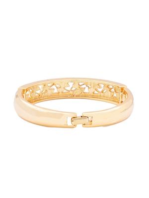 gold metal bangle bracelet - 17633548 - Standard Image - 3