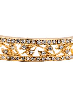 gold metal bangle bracelet - 17633548 - Standard Image - 4