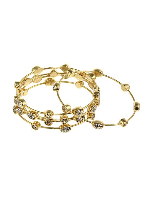 gold metal bangle bracelet - 17633560 - Standard Image - 1