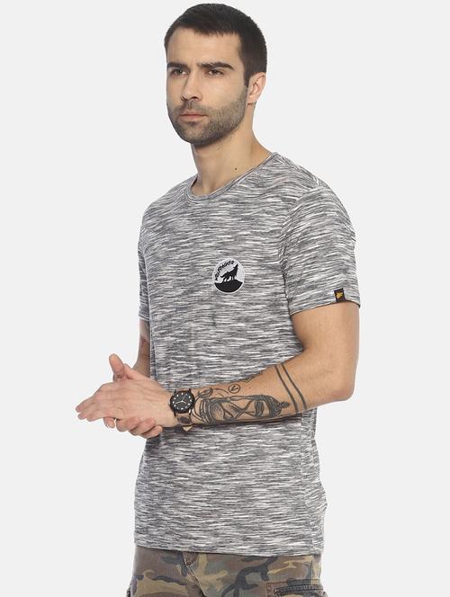 black printed t-shirt - 17633650 - Standard Image - 1