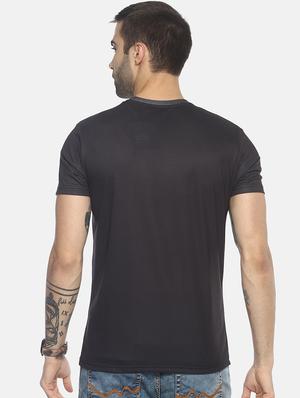 black printed t-shirt - 17633651 - Standard Image - 3