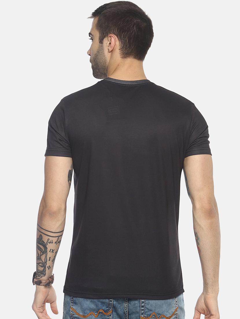 black printed t-shirt - 17633651 - Zoom Image - 3